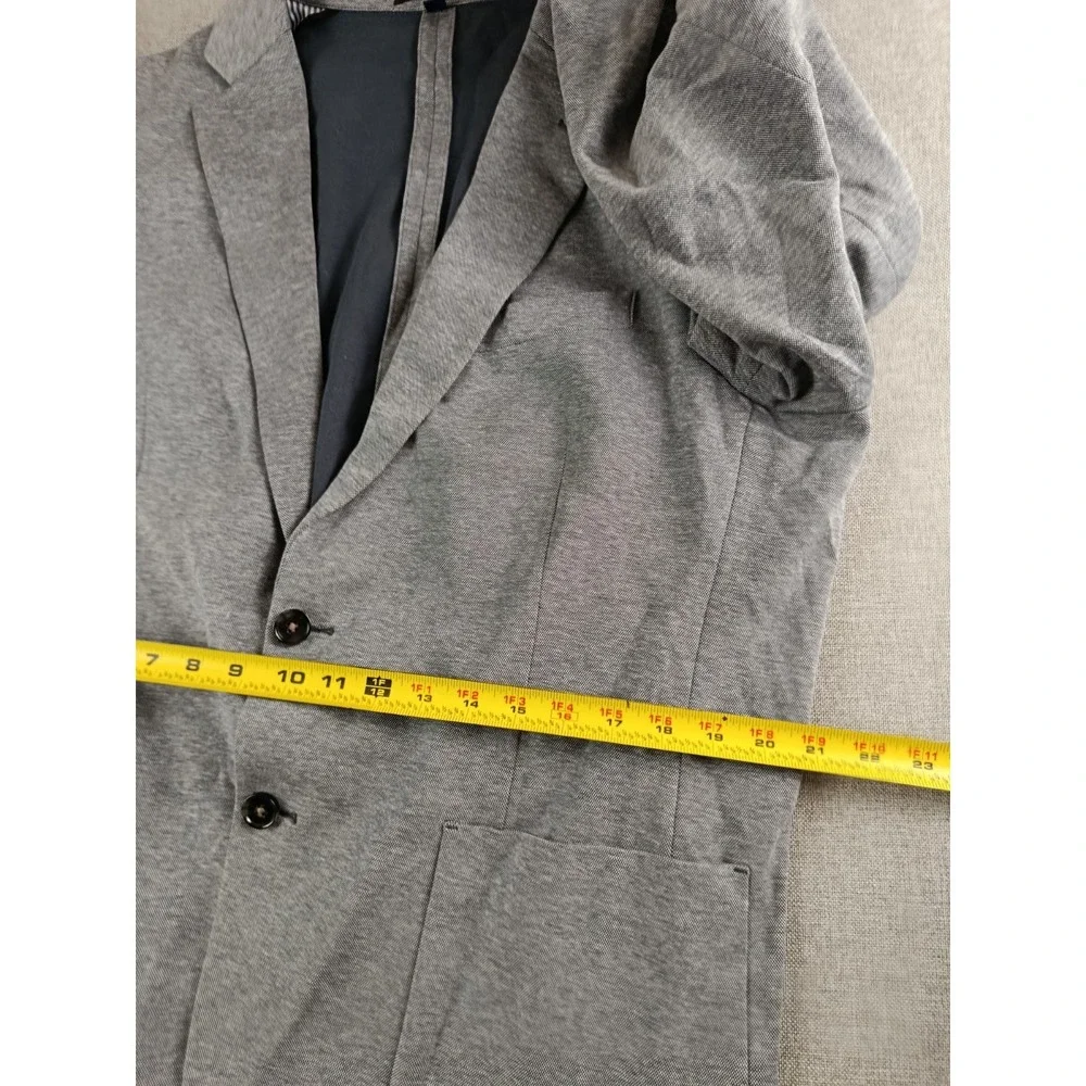 J. Crew Thompson Performance Blazer Mens 44 R Blue Stretch Teacher